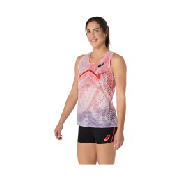 ASICS DÉBARDEUR METASPEED FEMME L 605 / FLASH RED
