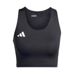 ADIDAS Crop top de running poche gel Adizero femme M NOIR