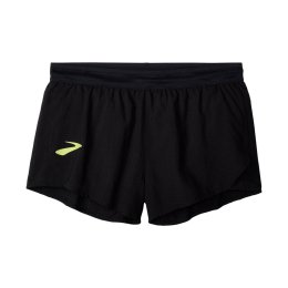 BROOKS Pro Kit Split Short M 076 - TRAIL BLACK