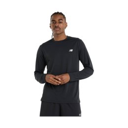 NEW BALANCE T-shirt Sport manches longues homme L BK