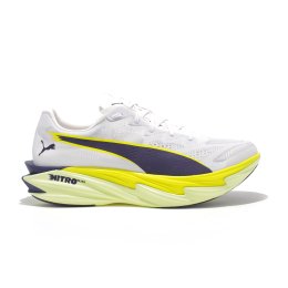 PUMA Deviate NITRO Elite 4 uomo 40.5 06-PUMA White-Apple Spritz-Lux Lime