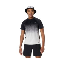 ASICS T-SHIRT ROAD FADE HOMME L 001 / PERFORMANCE BLACK/CREAM
