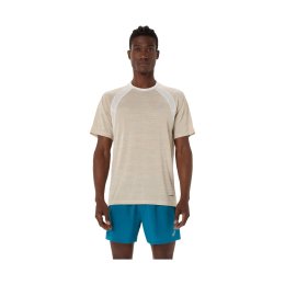 ASICS Maglia Road uomo L 100 / CREAM