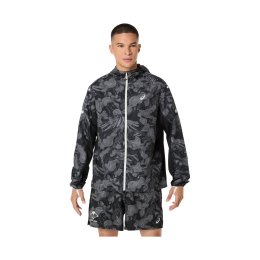 ASICS Giacca da running FUJITRAIL PACKABLE JACKET uomo L 001 / PERFORMANCE BLACK