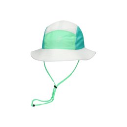 ASICS Cappello a tesa PERFORMANCE per corsa M 100 / CREAM/VITAL GREEN
