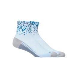 ASICS Chaussettes PERFORMANCE RUN SOCK QUARTER mixte 39-42 400 / ARCTIC BLUE/AEGEAN BLUE/GREY