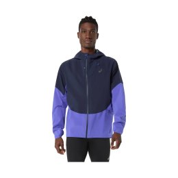 ASICS Veste running METARUN LEGEND JACKET homme L 400 / MIDNIGHT/COBALT BURST/ILLUMIN