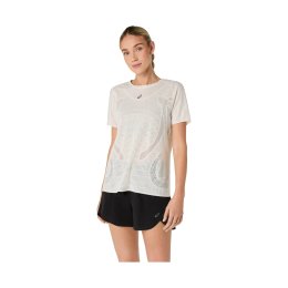 ASICS T-shirt Metarun femme M 100 / CREAM