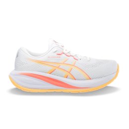 ASICS Gel-Cumulus 28 femme 8 103 / WHITE/ORANGE GLOW