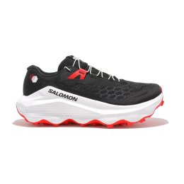 SALOMON Ultra Glide 4 uomo 10 BLACK/WHITE/FIERY RED