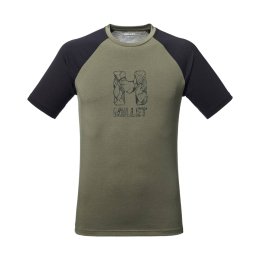 MILLET T-Shirt Cimaï Natural homme L N8620 GRAPE LEAF/BLACK