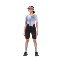 COMPRESSPORT Trisuit Stream SS donna L LAVENDER/BEGONIA