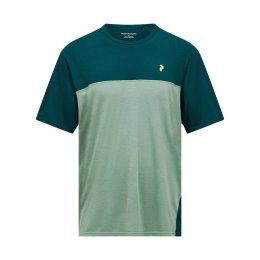 PEAK PERFORMANCE T-shirt Trail Wool-Blend uomo L PONDEROSA PINE/Green Valley/