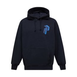 PEAK PERFORMANCE Felpa con cappuccio Terry Graphic da uomo L BLACK