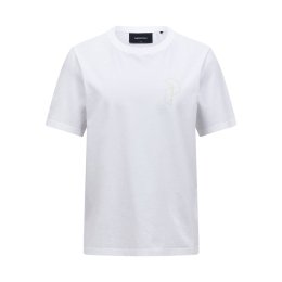 PEAK PERFORMANCE T-shirt Originale con Grafica M WHITE