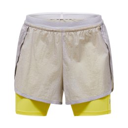 PEAK PERFORMANCE Short 2-en-1 Discover 2 femme XS Misty Lavender