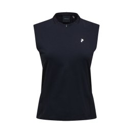 PEAK PERFORMANCE Haut MountainBreath SL Polo Femme L BLACK
