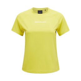 PEAK PERFORMANCE t-shirt Active Tee femme M CANARY LIME