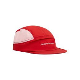 PEAK PERFORMANCE Cappellino Trail Cap TU RED POMPEIAN/WARM BLUSH/