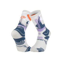 BV SPORT Chaussettes TREK SUMMIT Lyocell Alpes Bleu 36/38 003_DOLOMITES GRIS