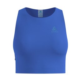 ODLO Top corto cargo da trail running X-Alp donna XS 26200 - Dazzling Blue