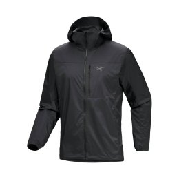 ARCTERYX Giacca a vento con cappuccio Squamish Uomo L Black