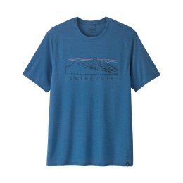 PATAGONIA T-shirt Cap Cool Trail Stratapeaks homme L AQT