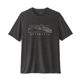 PATAGONIA T-shirt Cap Cool Trail Stratapeaks homme XL INBK