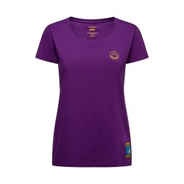 LA SPORTIVA Maglietta Arrampicata sulla Luna W L Viola/Giallo