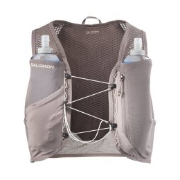 SALOMON Zaino d'idratazione Gravel Skin 4 con borracce L IRON/SILVER CLOUD/