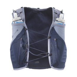 SALOMON Zaino d'idratazione ADV Skin 12 Gradient con borracce L MARITIME BLUE/GRISAILLE/SUNNY LIME