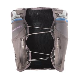 SALOMON Zaino d'idratazione ADV Skin 12 Gradient con borracce L IRON/SHADOW GRAY/IRIS ORCHID