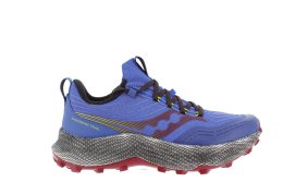 SAUCONY ENDORPHIN TRAIL HOMME 40.5 25- BLUE RAZ/SPICE