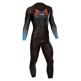 MAKO Combinaison OWP 2.0 femme L Rouge/Bleu