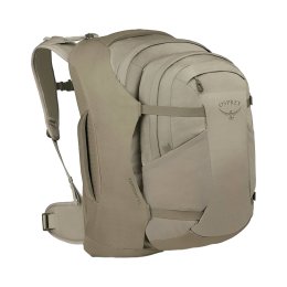 OSPREY Sac de voyage Farpoint 55 TU Sawdust Tan