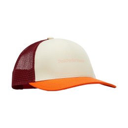 PEAK PERFORMANCE Casquette PP Trucker TU SOLAR BURST/VINTAGE WHITE