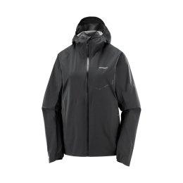 SALOMON VESTE BONATTI WATERPROOF FEMME L DEEP BLACK