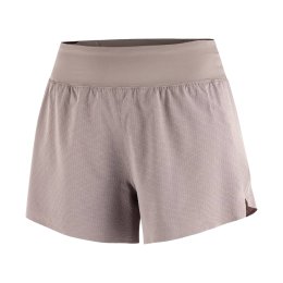 SALOMON Short Sense Aero Stow 4" (10cm) femme S Iron