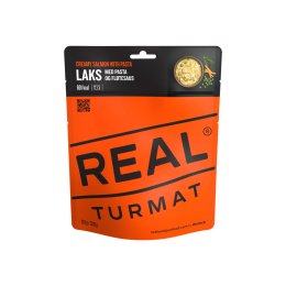 REAL Repas lyophilisé Saumon avec pâtes et sauce à la crème 500 gram .