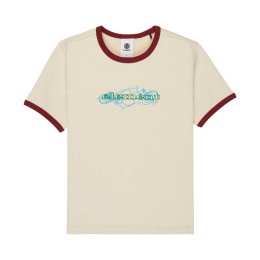 ELEMENT T-shirt Yarnhill Ringer donna L TEG0_OAT MILK