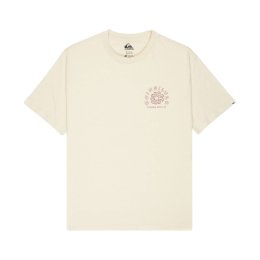QUIKSILVER T-SHIRT CURVE PALM HOMME L WBS0_BONE WHITE
