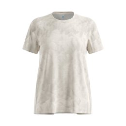 ODLO T-shirt Zeroweight Chill-Tec Print donna L 10505 - Gardenia