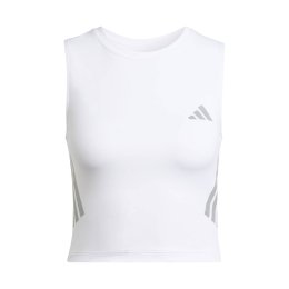 ADIDAS Débardeur court Adi365 Iconic Running Climacool femme XS JZ2484-WHITE