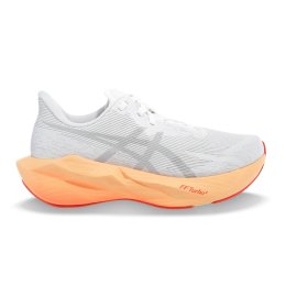 ASICS Novablast 6 femme 6.5 102 / WHITE/VIVID CORAL