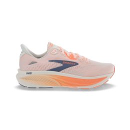 BROOKS Ghost 18 femme 10.5 161 - Star White/Cyber Peach/Grey