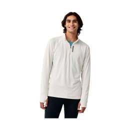 BROOKS Maglia termica Momentum Thermal 1/2 Zip uomo M 278 - Bone