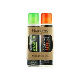 GRANGERS Kit pulizia Performance Wash + Clothing Repel Eco Twin Pack TU .