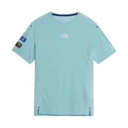THE NORTH FACE T-SHIRT DE COURSE SUMMIT HIGH TRAIL HOMME M CANAL BLUE