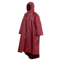 TREKMATES Poncho Deluxe Full Zip TU SUMAC