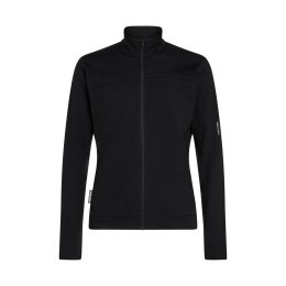 ICEBREAKER Polaire zippée 300 Descender homme M BLACK